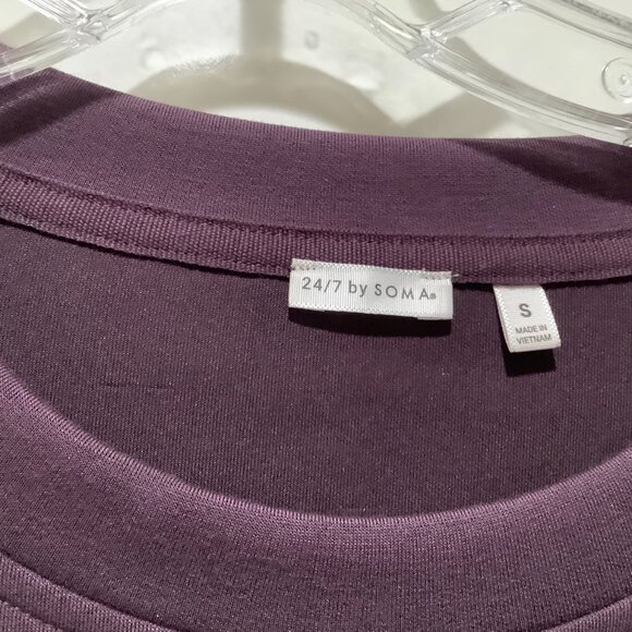 Soma Sweatshirt, Purple, Size S - Picture 2 of 5